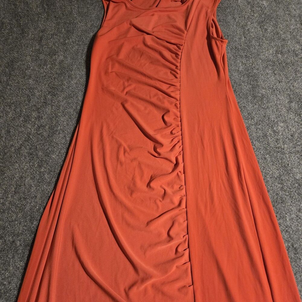 Michael Kors Women’s Dress Red M/L Sleeveless Long Pullover Lightweight - Picture 2 of 9